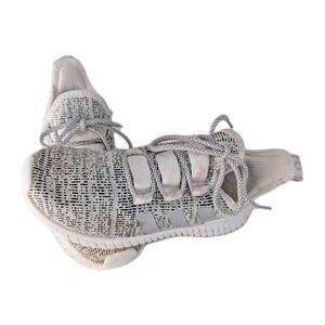 Adidas Men's Kaptir Running Shoes Size 7.5 Metallic Silver Gray White EE9514